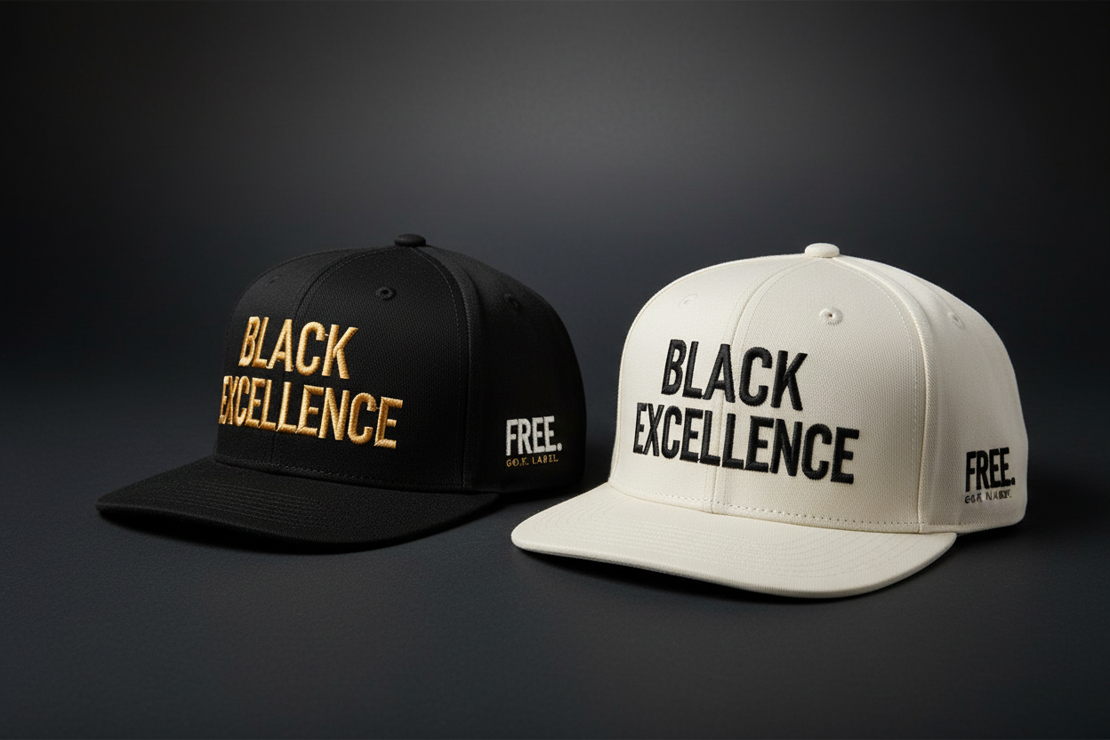 Black Excellence Snapback Hat